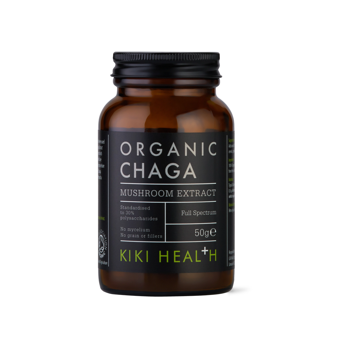 Organic Chaga Mushroom Extract Powder – 50g