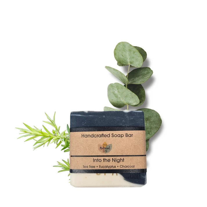 Into the Night Soap Bar – Tea Tree, Eucalyptus & Charcoal – 100g