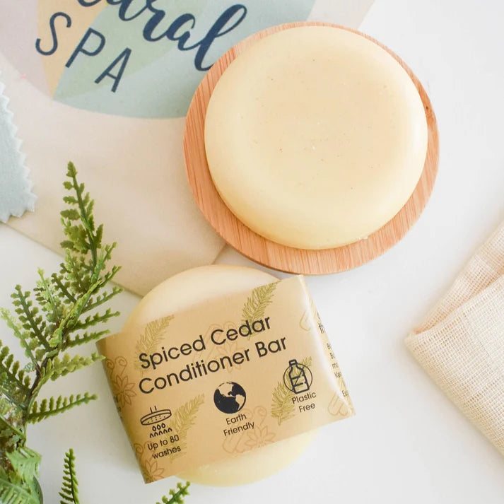 Spiced Cedar Solid Conditioner Bar – 60g