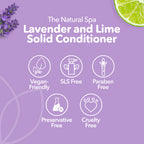 Lavender & Lime Solid Conditioner Bar