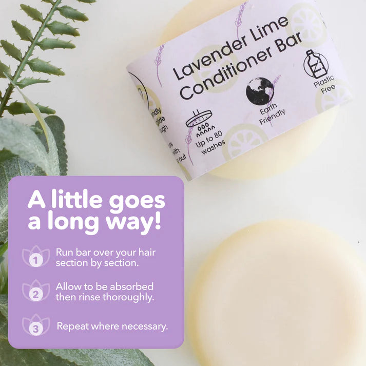 Lavender & Lime Solid Conditioner Bar