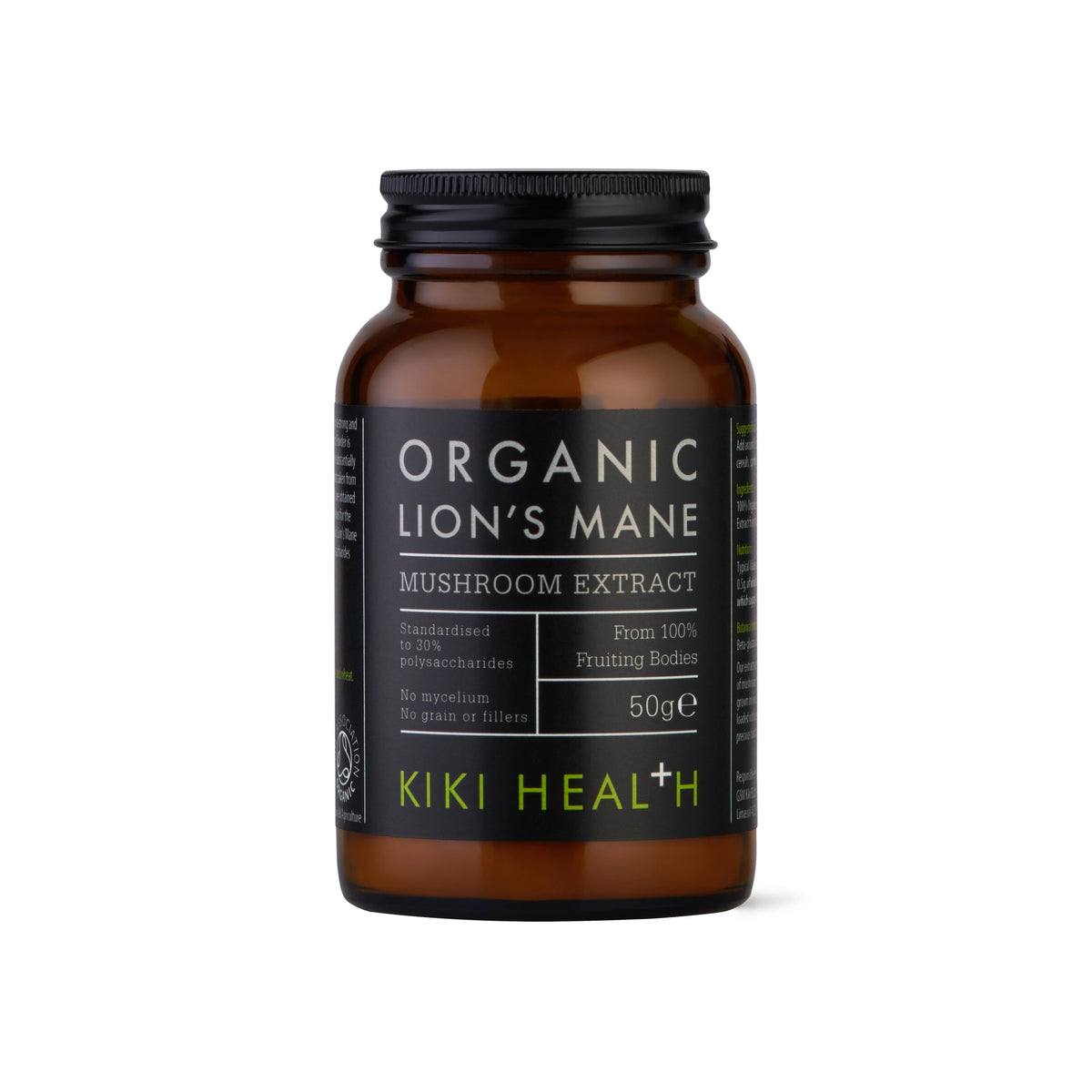 Organic Lion’s Mane Mushroom Extract Powder – 50g
