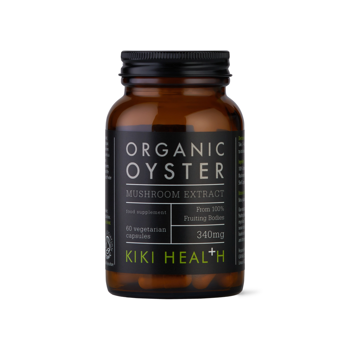Organic Oyster Mushroom Extract – 60 Vegicaps