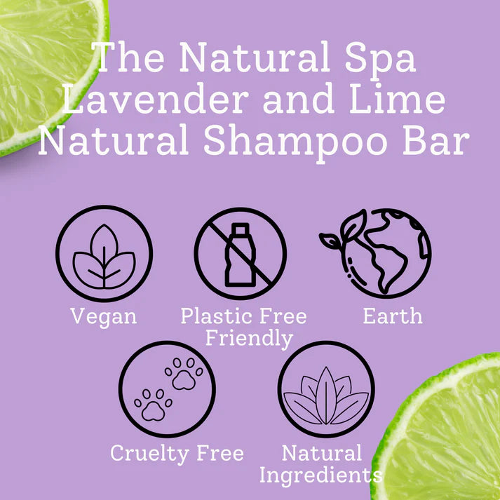Lavender & Lime Classic Shampoo Bar