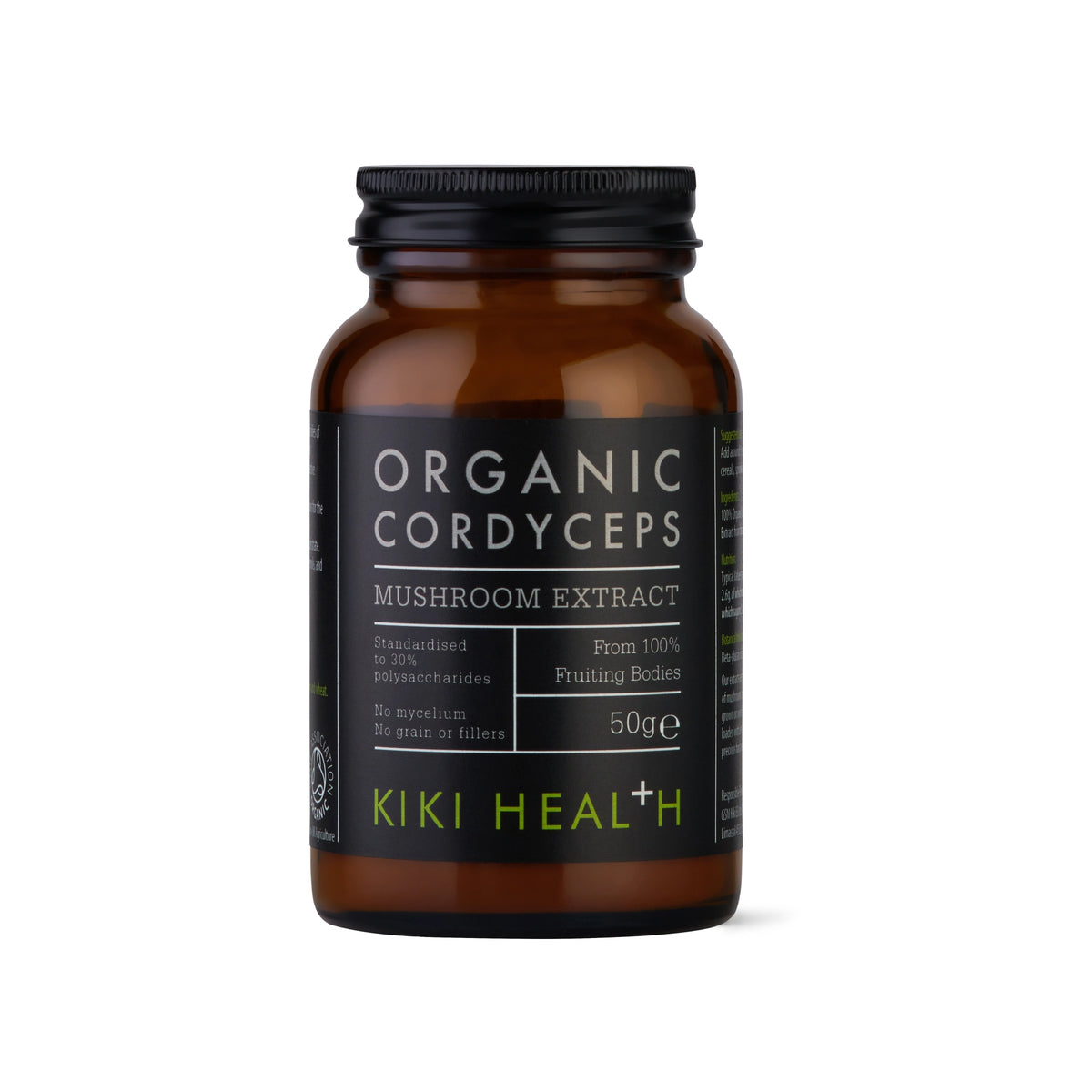 Organic Cordyceps Mushroom Extract Powder – 50g
