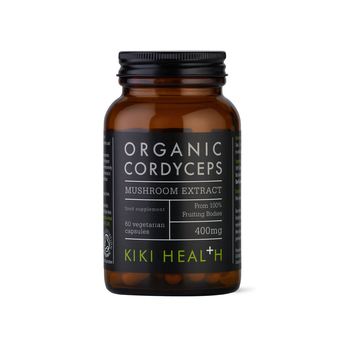 Organic Cordyceps Mushroom Extract – 60 Vegicaps