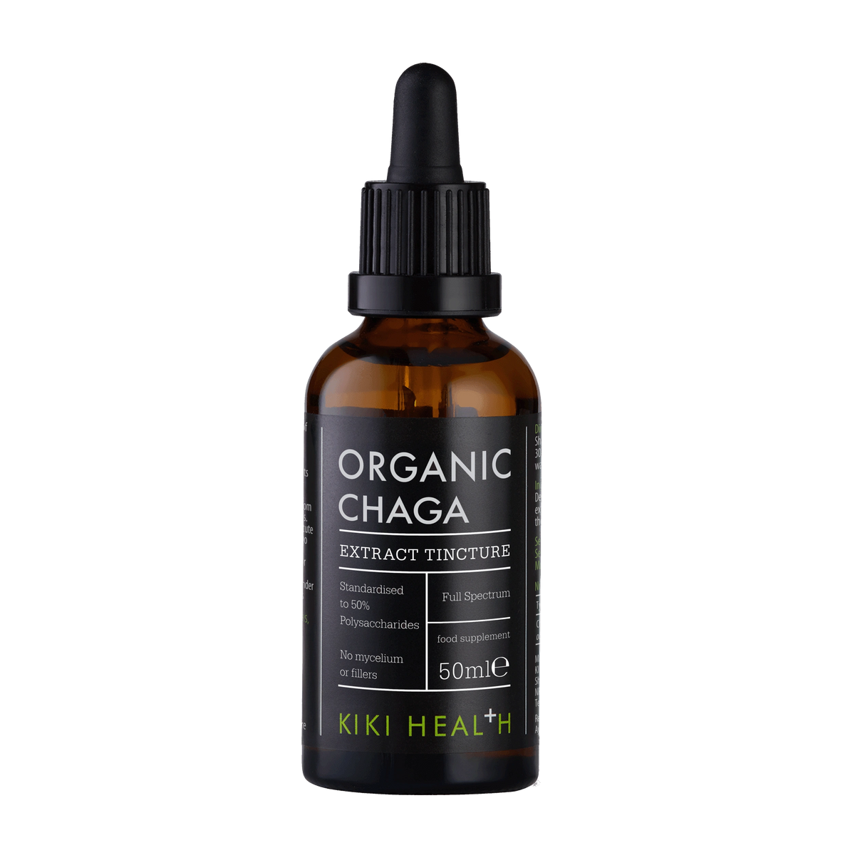 Organic Chaga Extract Tincture – 50ml