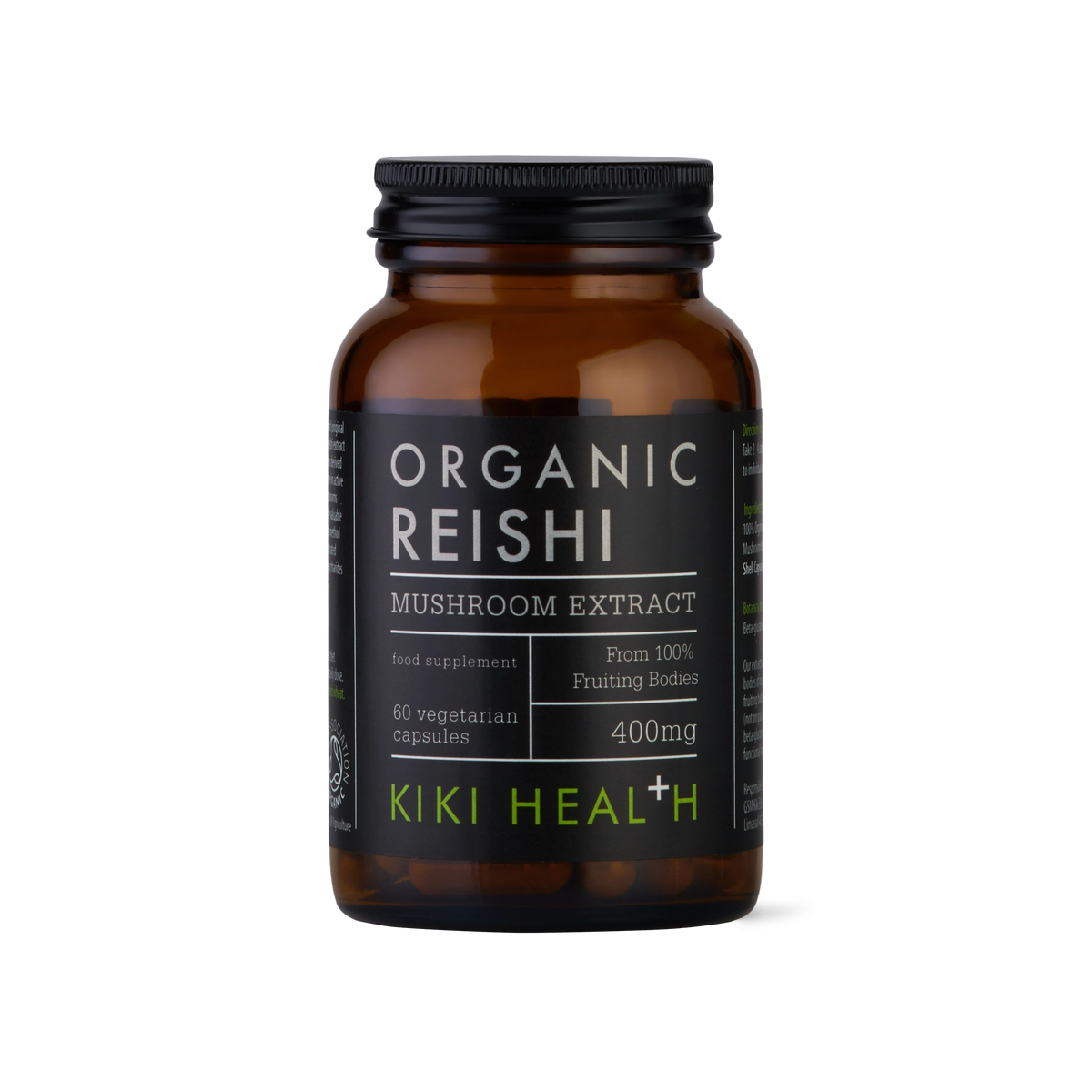 Organic Reishi Mushroom Extract – 60 Vegicaps