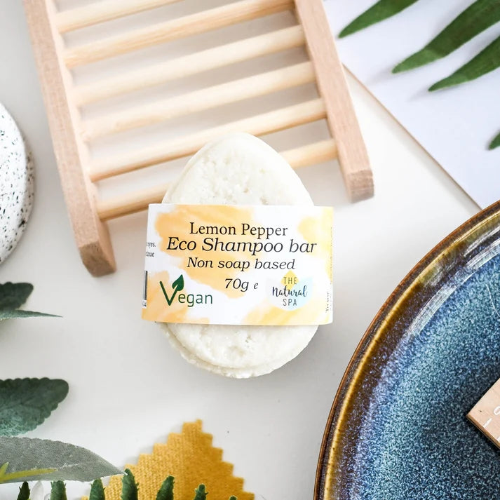 Lemon Pepper Eco Shampoo Bar – 70g